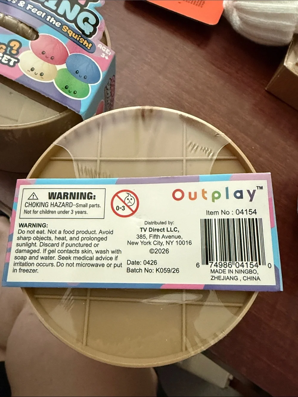 Mystery Stress Toy – Gold